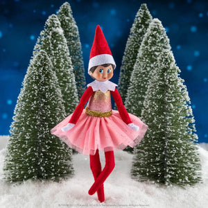 Claus Couture Pink Sparkle Party Dress