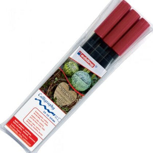 EDDING 1255 CALLIGRAPHY X 3 RED