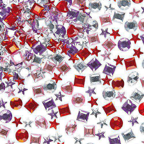 Self-Adhesive ACRYLIC JEWELS PK.200