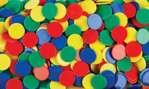 Smooth Counters 25Mm 500 Pieces