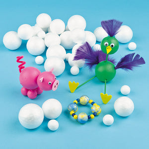 Polystyrene Balls Value Pack (Pack of 36)