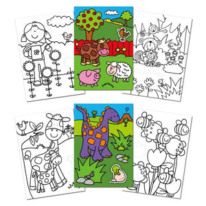 GALT First Sticker and Colouring Book