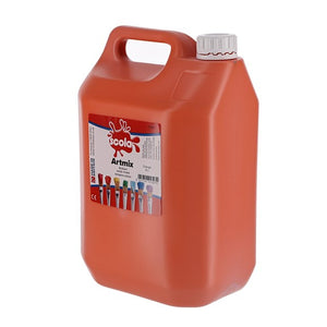 Scola 5 Litre Orange Ready Mix Paint