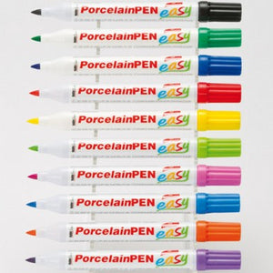 PORCELAIN PAINT PENS FINE TIP PK.5 PACK A