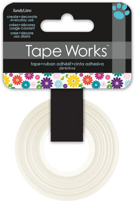 TAPE WORKS FLOWERS WASHI TAPE