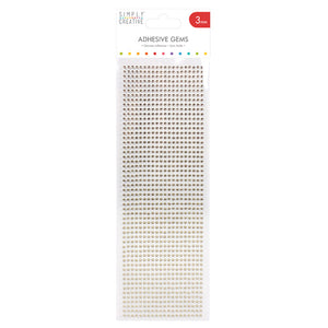 SC 3mm Gems - 1080Pk Gold