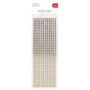 SC 6mm Gems - 504Pk Gold
