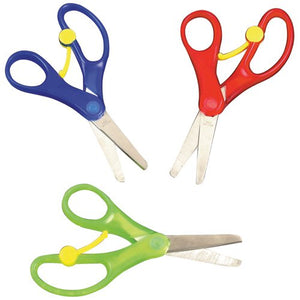 Spring-Loaded Scissors (Pack of 3)