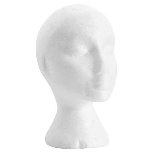 Styrofoam Female Head 26cm