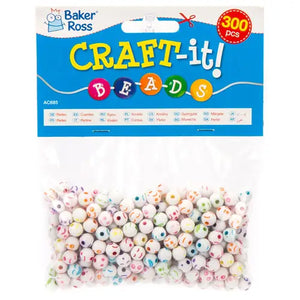 Funny Face Beads (Pack of 300)