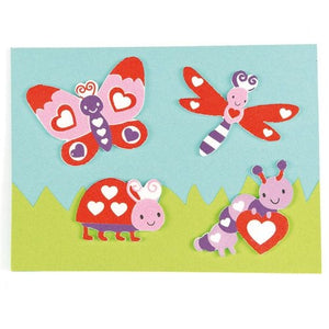 Love Bug Foam Stickers (Pk 120)