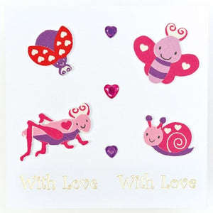Love Bug Foam Stickers (Pk 120)