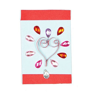 Flower Teardrop Stick-on Jewels (Pack of 138)