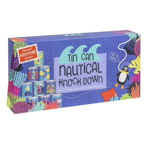 Tin Can Nautical Knock Down Garden Game