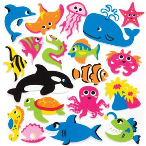 Sealife Foam Stickers (Pk120)