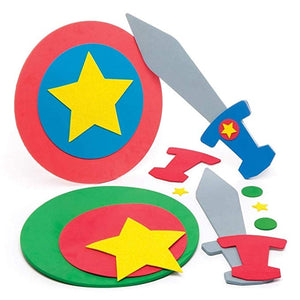 Star Hero Sword & Shield Kits (Pk.2)