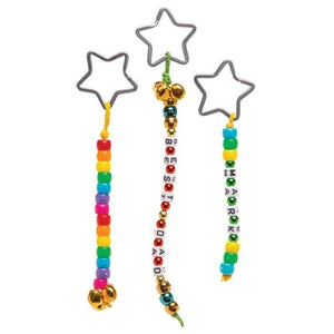 Star Shaped Split Metal Rings(Pk20)