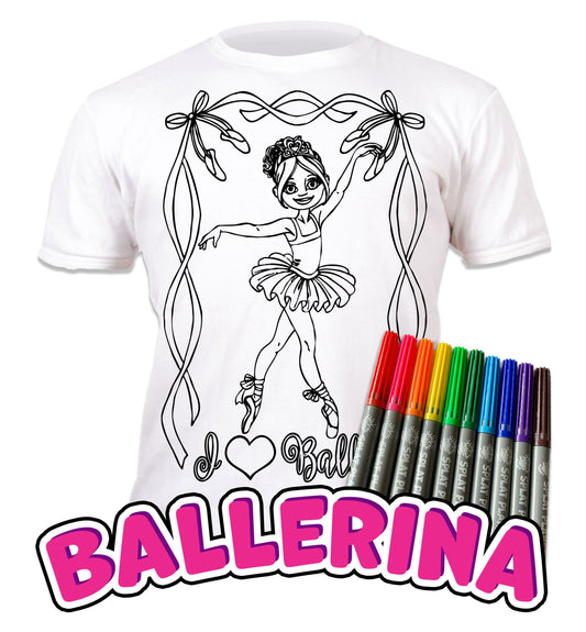 PYO T-Shirt Unicorn Ballerina  age 3-4