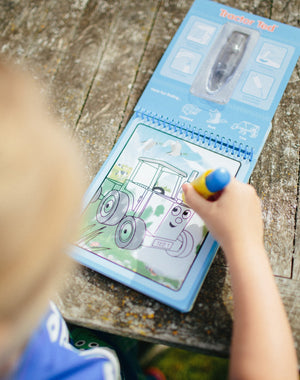 Tractor Ted Magic Painting Book-Tractors