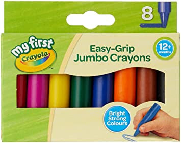 Crayola My First 8 Jumbo Crayons