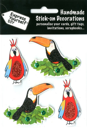 TOPPER - PARROT & TOUCAN