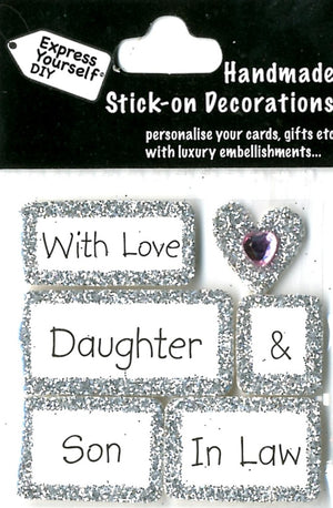 MINI TOPPERS- DAUGHTER & SON IN LAW