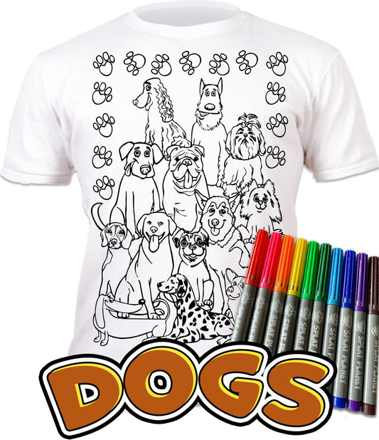 PYO T-Shirt Dogs age 5-6yrs