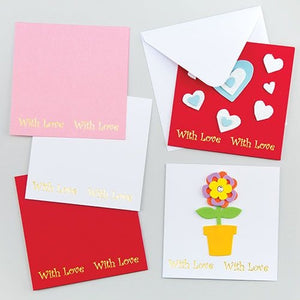 With Love Message Cards (Pack of 6)