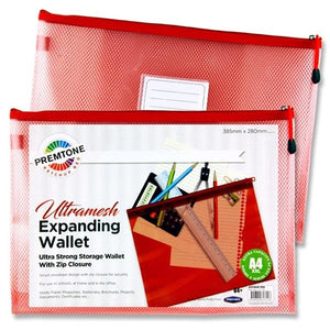 Premto B4+ Ultramesh Expanding Wallet - Ketchup Red
