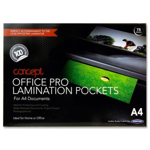 Concept A4 Office Pro Laminating Pouches (Pack of 100)