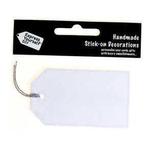 MINI TOPPERS-IRIDESCENT GIFT TAGS