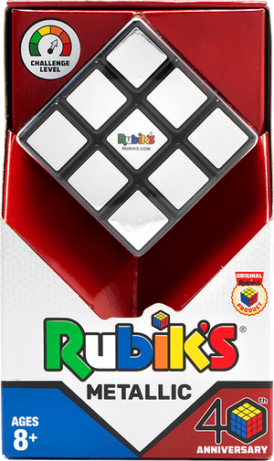 Rubiks 3x3 Metallic Anniversary Cube