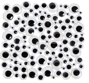 Wiggly Eyes (80) Col.10Mm