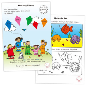 GALT Sticker Book - Colour, Shapes and Sizes