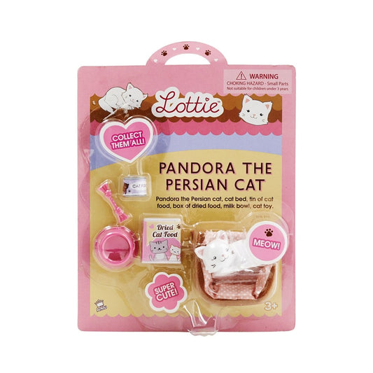 LOTTIE DOLL ACCESSORY -PANDORA PERSIAN CAT