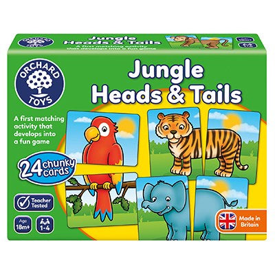 Orchard Toys Jungle Heads and Tails