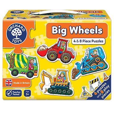 Orchard Toys Big Wheels Jigsaw Puzzle