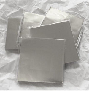 Gummed Squares-Silver(50)