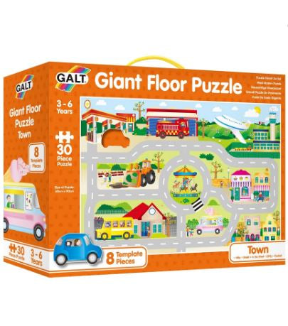 Galt Giant Floor Puzzle-Town