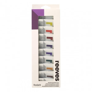 Reeves - Fine Oil 10ml - 12 Hang Pack