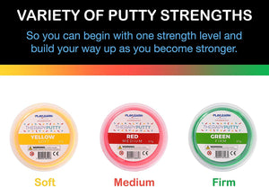 Therapy Putty 3pk(Yellow,Red,Green)