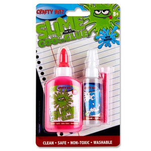 Slime Glue Set 60ml - 4 Asst,