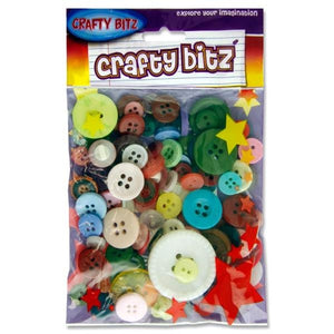 Asst Craft Buttons