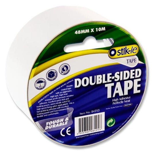 Stik-ieDouble Sided Tape - 48Mm X 10M