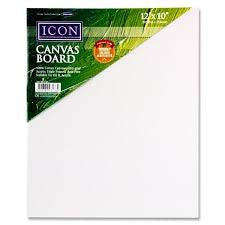 Icon Canvas Board 265gm2 - 12