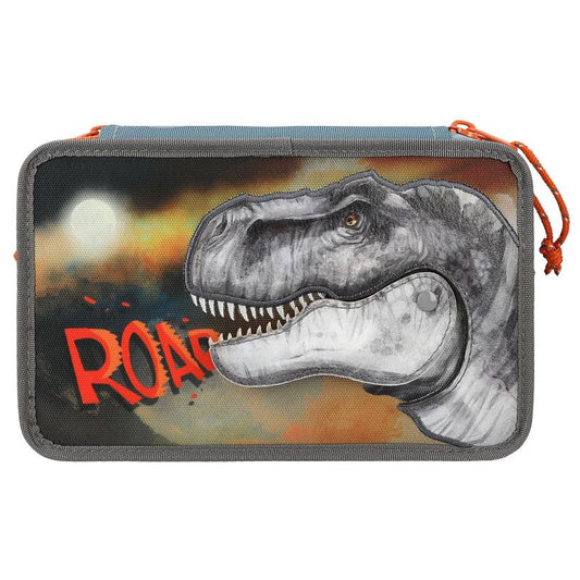 Dino World Triple Pencil Case ROAR