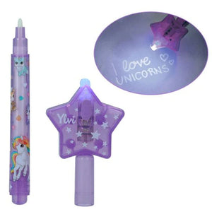 Ylvi Secret Pen - Invisible Ink and LED-Light