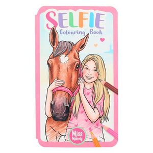 Miss Melody - Selfie Colouring Book 