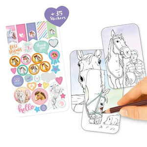 Miss Melody - Selfie Colouring Book 