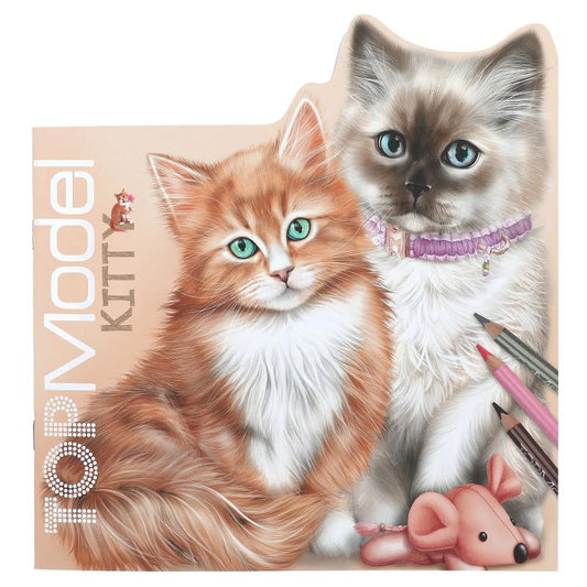 TOPModel Kitty Colouring Book Figural  KITTY